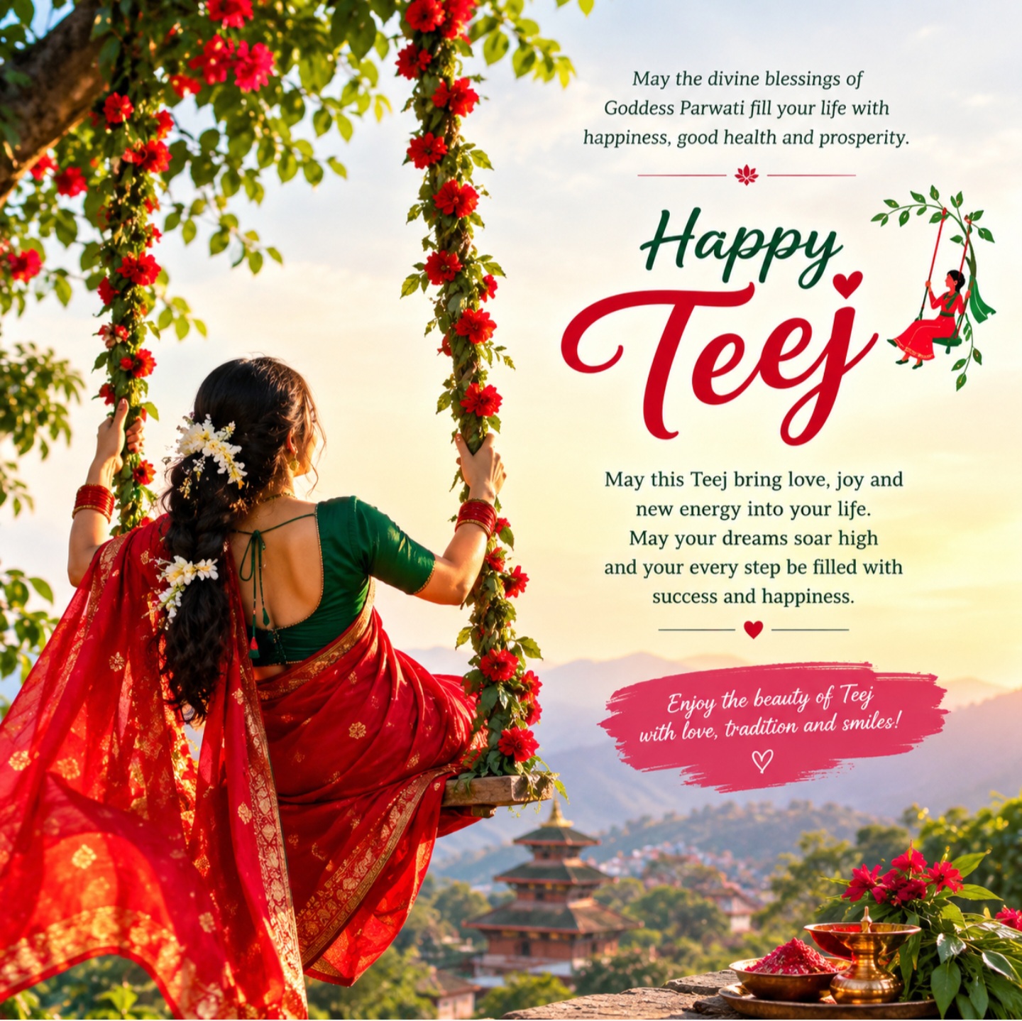 Happy teej